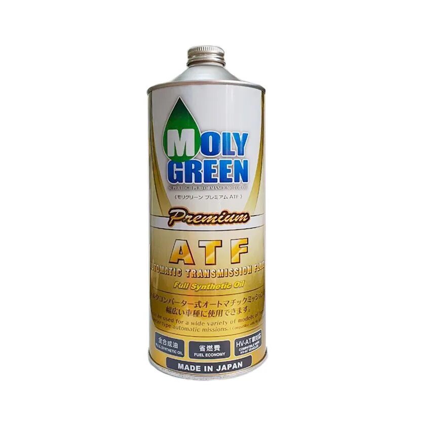 Atf premium. Moly Green Premium ATF. Масло MOLYGREEN Premium ATF 1л. Масло для коробки передач Moly Grin. 0470163 Moly Green допуски.