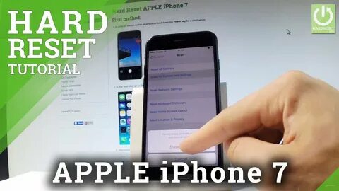 Hard reset iphone