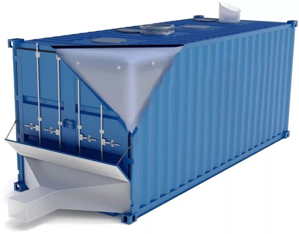 Контейнер вкладыш. Bulk-Container насыпные контейнеры. 20-Ти футовый контейнер для насыпных грузов. Контейнер Dry Bulk. Bulk контейнер: 22b0.