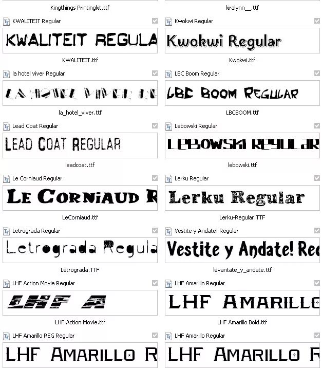 Названия шрифтов. Шрифты для фотошопа с названиями. Название всех шрифтов. Образцы шрифтов с названиями.