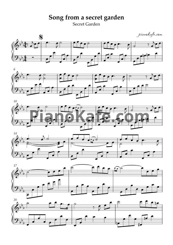 Secret garden ноты для фортепиано. Song from a secret garden ноты фортепиано. Secret garden ноты для фортепиано. Song of secret garden ноты для фортепиано. Song from a secret garden ноты фортепиано.