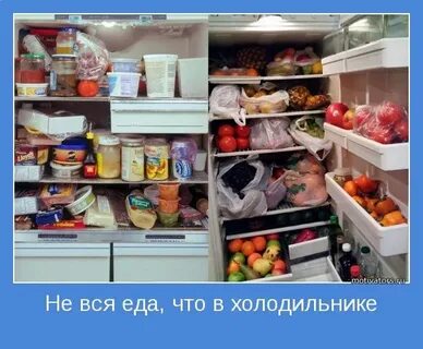 Продукты в холодильнике список