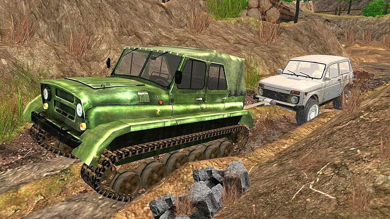 Симулятор бездорожья SPINTIRES. ДТ 75 Spin Tires. Игра вездеходы Spin Tires. UAZ Offroad Simulator. Игра где по грязи на машинах