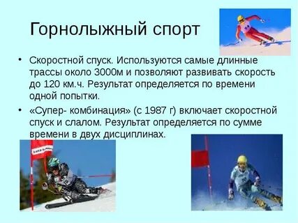 Лыжный спорт информация