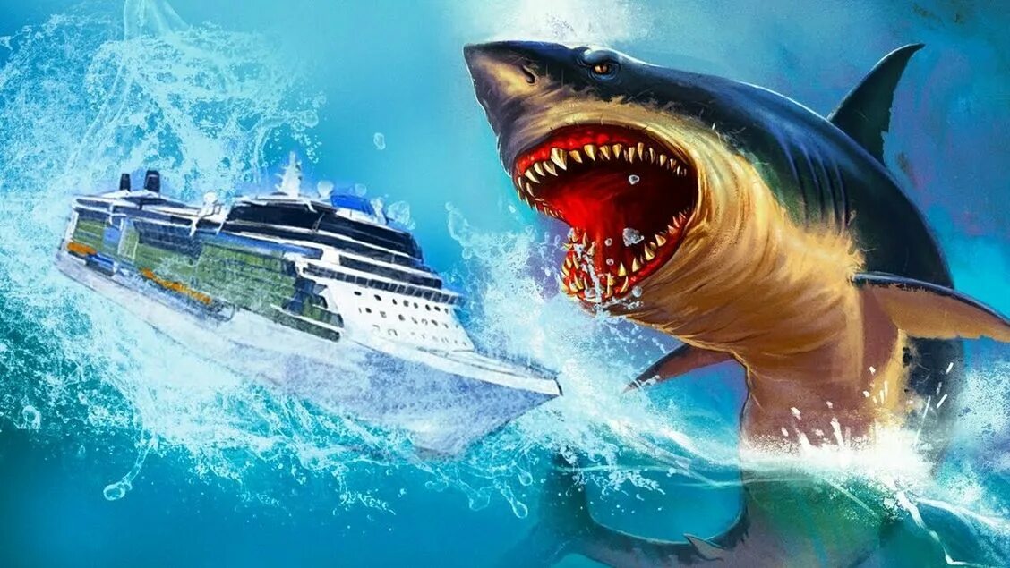 Megalodon shark