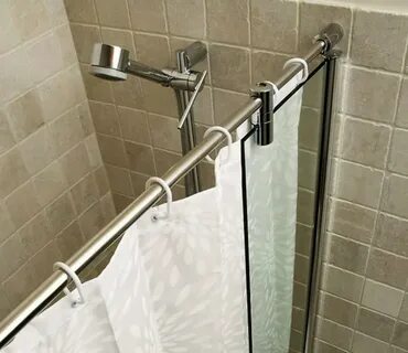 Крепеж для шторок ванной