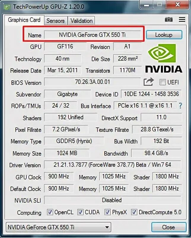 Как понять работает ли видеокарта. Gtx 550 gpu z. как посмотреть работает ли видеокарта. можно ли регулировать обороты вентиляторов видеокарты с помощью gpu-z. сколько должно быть на видеокарте mhz.