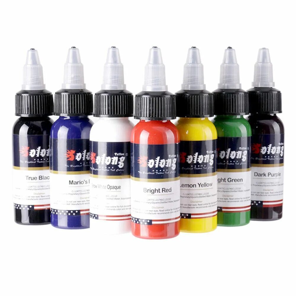 World famous tattoo ink палитра. чернила для тату. палитра тату пигментов краска. Intenze true black 30 мл. самому краски для тату.