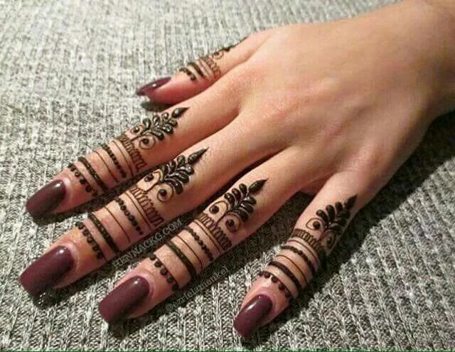 Henna Nail Art Henna nails, Henna nail art, Nails