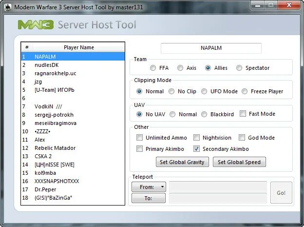 Host tool. Host tool