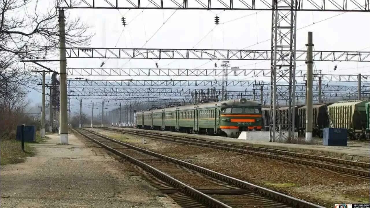 Жд горячий ключ фото Ст. Фотография из альбома Железнодорожное путешествие по участку Горячий Ключ