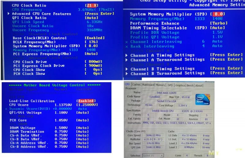 Cpu clock что это. Xeon x3470 cpu z. xeon x3440 разгон. таблица разгона процессора xeon.
