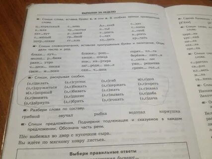Спеши спиши проверочные слова
