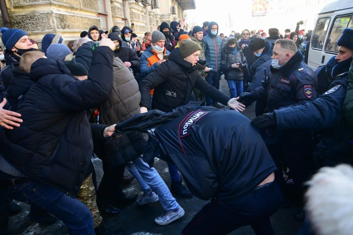 Митинг навального 24. Митинг Навального 23 января 2021 Москва. Митинг Навального в Москве. Протесты в Москве. Протесты в России 23 января 2021.