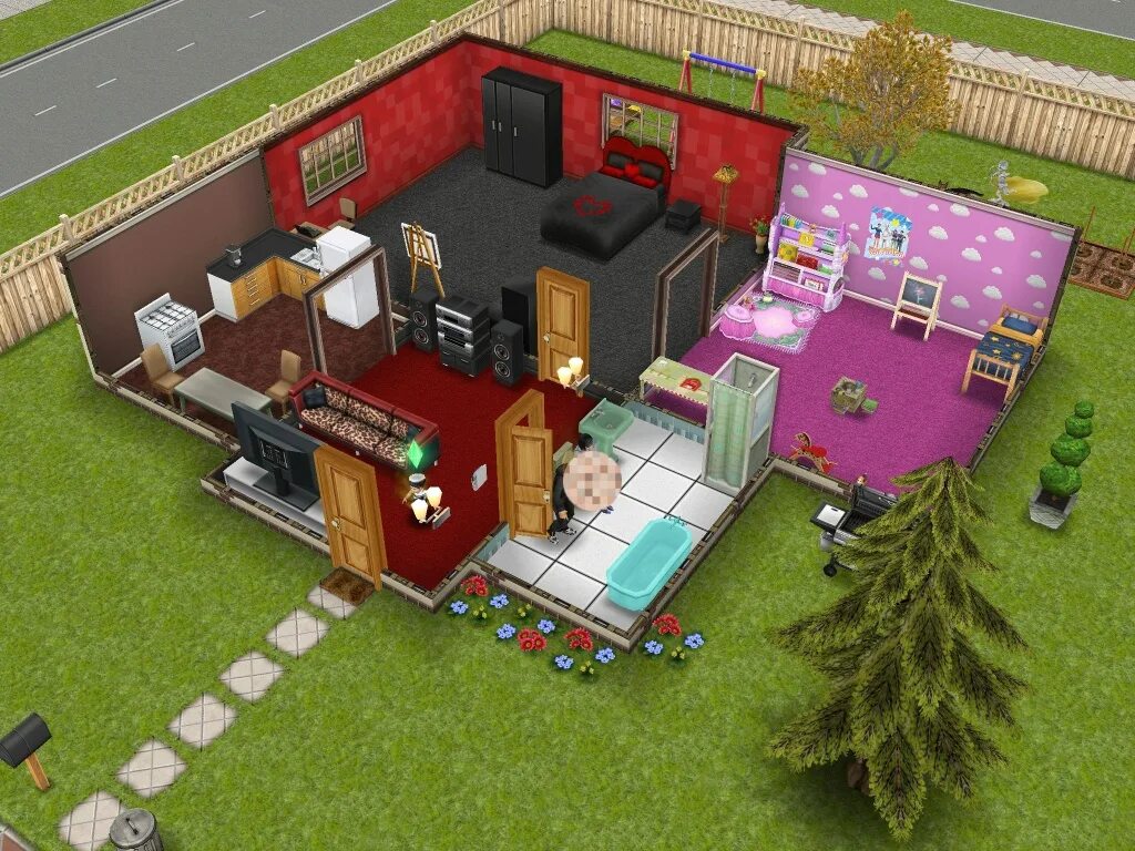 Как продать дом в симс. Дом в the sims freeplay. симс 3 freeplay. дом в симс фриплей. симс фриплей 4 комнаты.