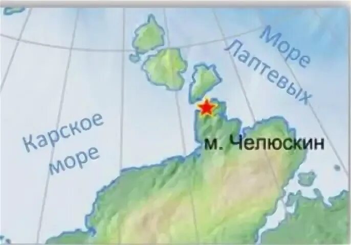 Где мыс челюскин