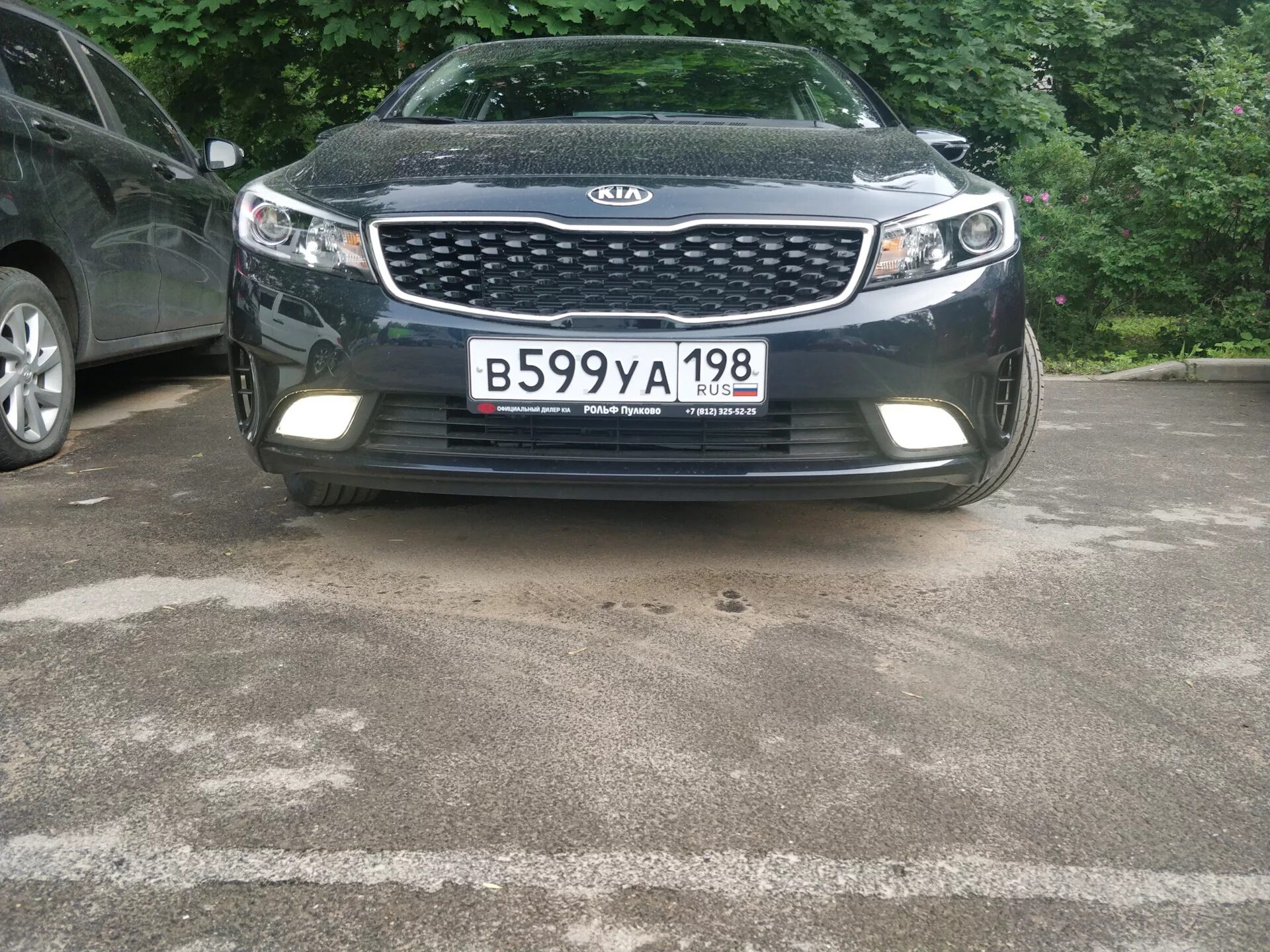 Дхо церато. ПТФ Kia Cerato 3. ДХО Киа Церато 3. Туманки Церато 3. ДХО Церато 3 Рестайлинг.