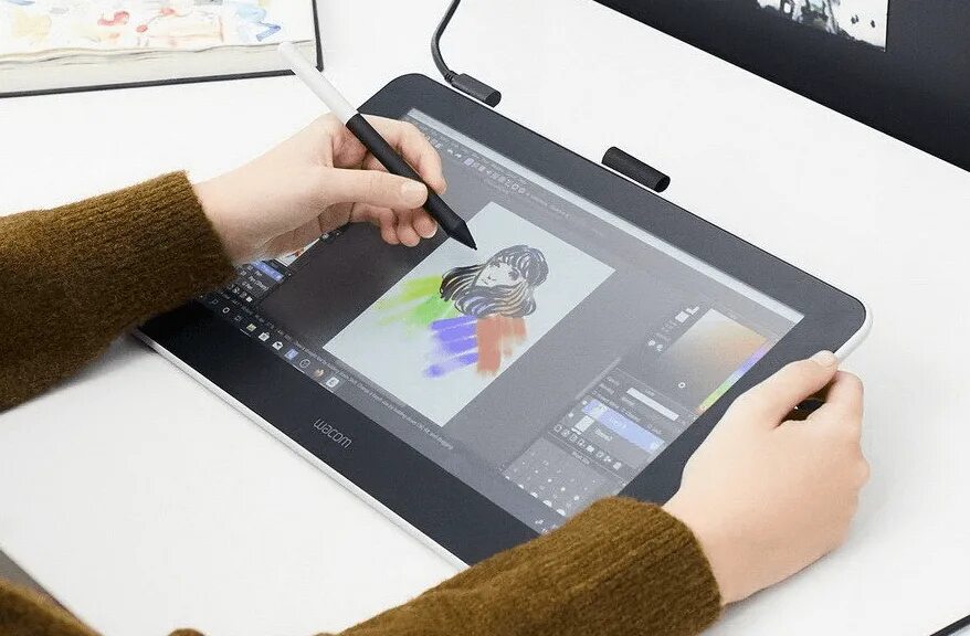 Wacom one монитор. Графический планшет-монитор wacom one 13, белый. wacom cintiq 13. wacom one (2025). графический планшет wacom с экраном а4.