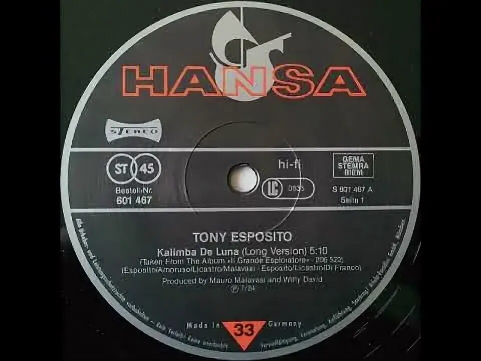 Калимба луна слушать. Tony Esposito Kalimba de Luna 1984. Tony Esposito Kalimba de Luna. Kalimba de Luna – 16 Happy Songs Boney m.. Kalimba de Luna – 16 Happy Songs Boney m. сони Рекордс.