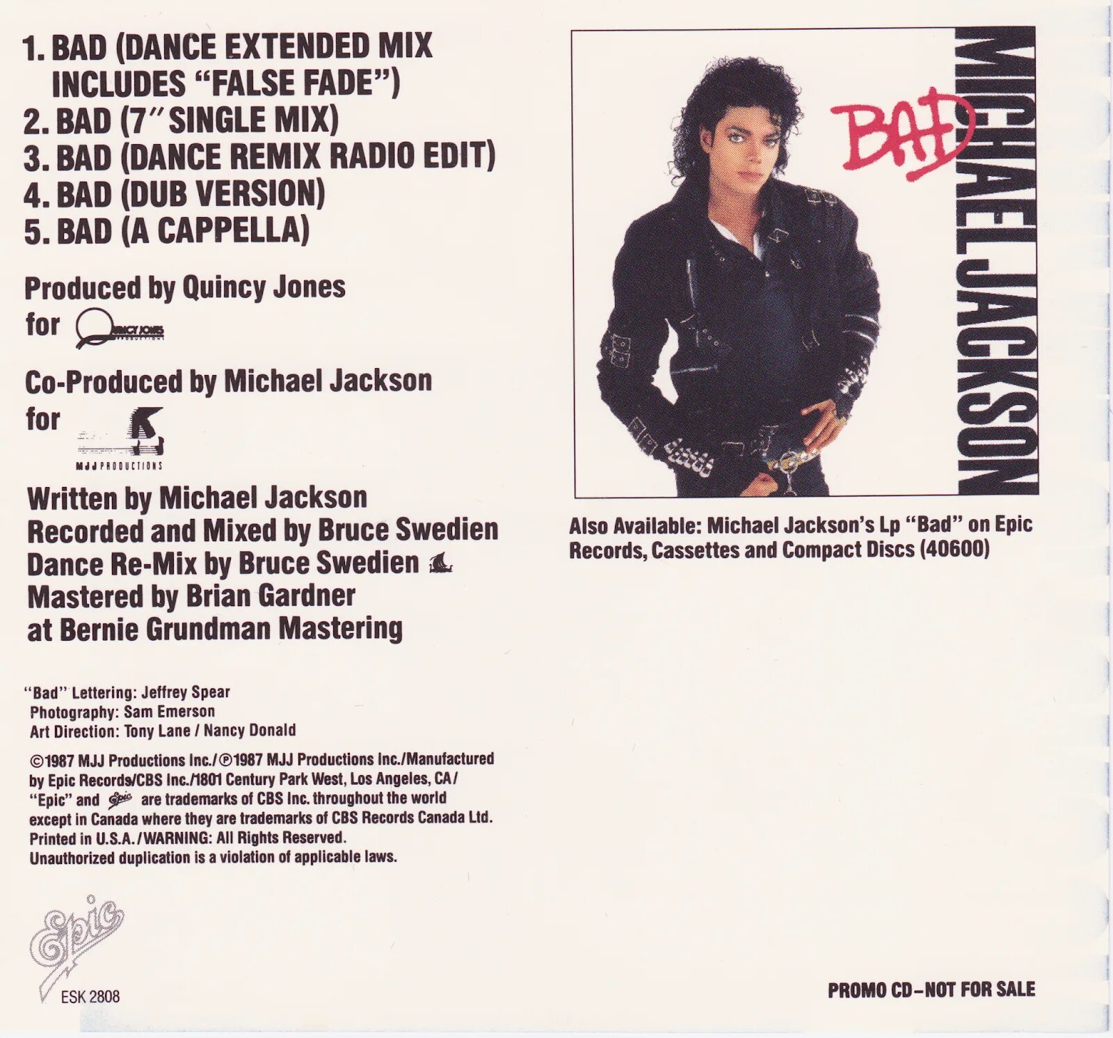 Песня майкла джексона bad. Michael Jackson_Bad - 1987 обложки. Michael Jackson - Bad (album 1987). Bad Michael Jackson альбом. Michael Jackson Bad 1987 LP.