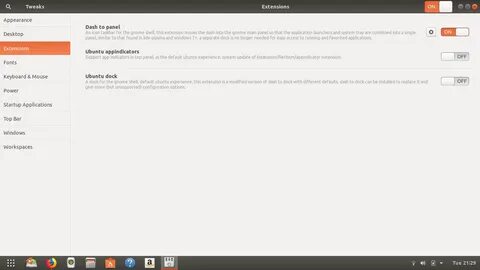 Gnome ubuntu extensions