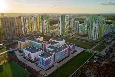 Микрорайон яркий квартиры