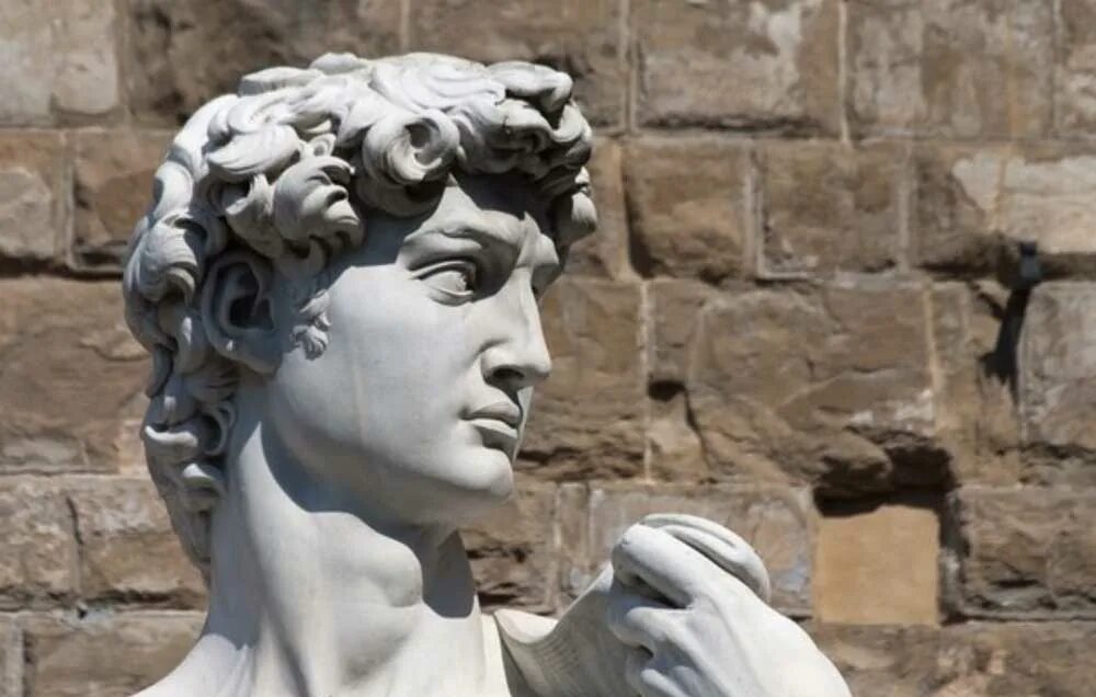 История статуй. Статуя Давида Микеланджело.