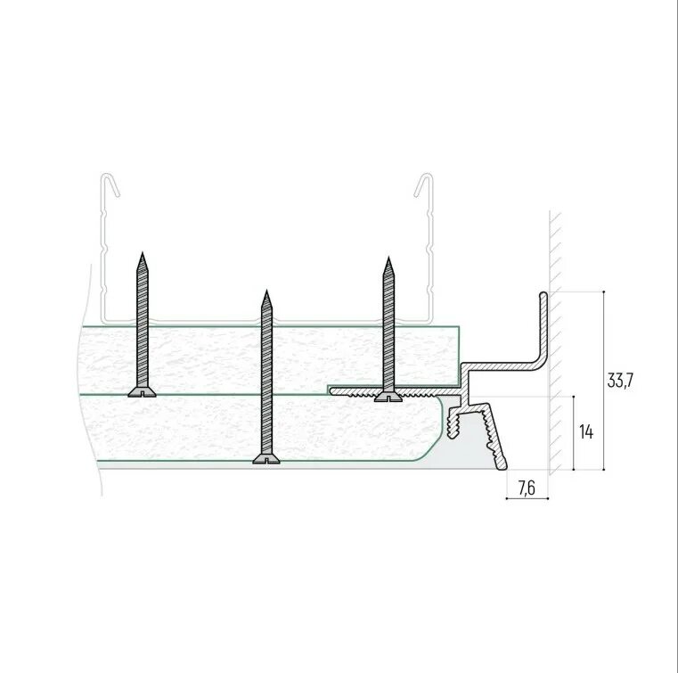Профиль kraab gipps с демпфером 2м. Монтаж теневого профиля для гипсокартона. 5 мм. Теневой профиль для гкл потолка. Профиль для теневого зазора.