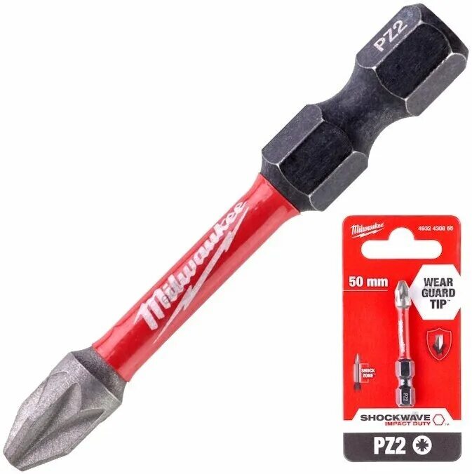 Milwaukee ph2. Насадка shockwave ph2 50 мм milwaukee 4932430854. биты milwaukee ph 50мм 1х10. держатель бита ph милуоки. бита milwaukee ph2 50мм.