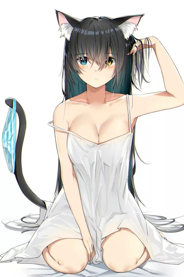 Кошка девочка 18
