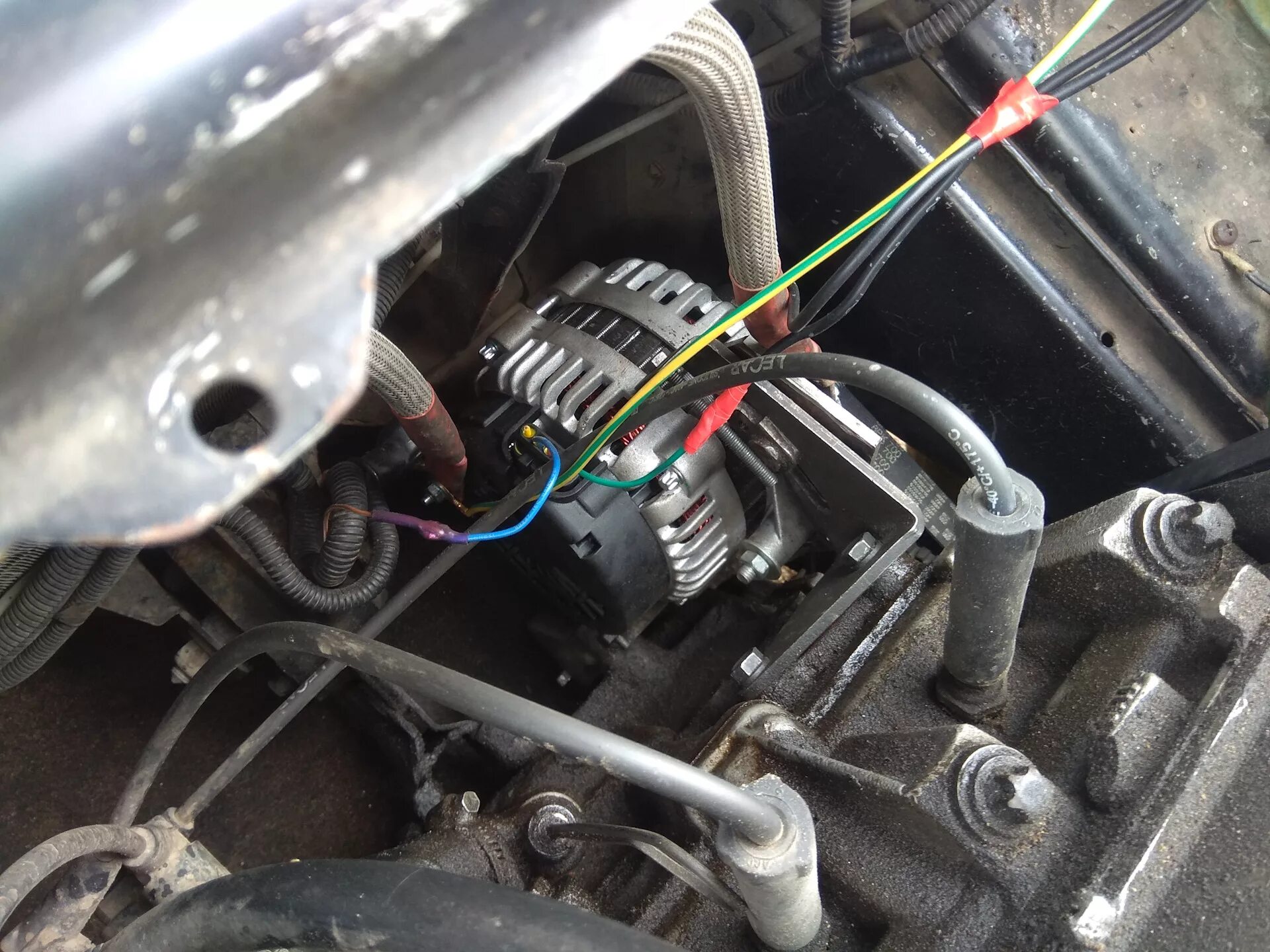 Генератор wps 253a. Генератор wps 253a на ваз. Генератор 253а на ваз 2114. Крепление для впс 253. Впс 253 на ваз 2110 16 клапанов.