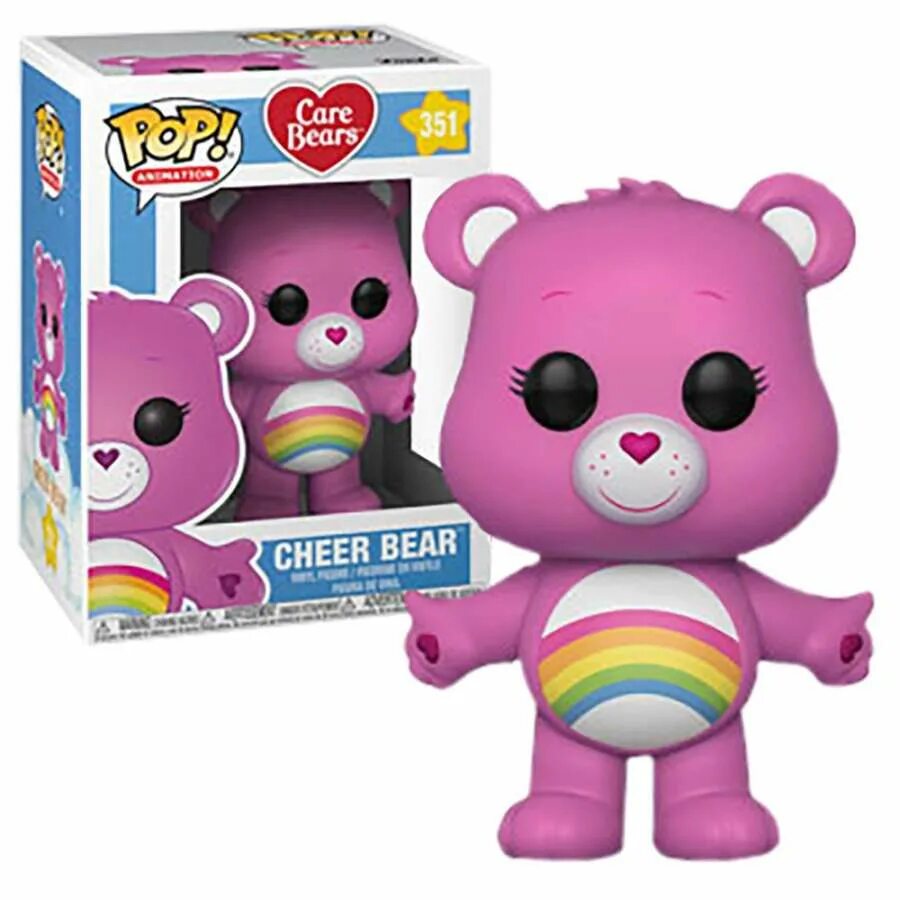 Pop care. Cheer Bear Funko. Фанка поп мишки Гамми. Фигурка Funko Pop! Animation Care Bears Cheer Bear (351) 26698. Игрушки Фанки поп.