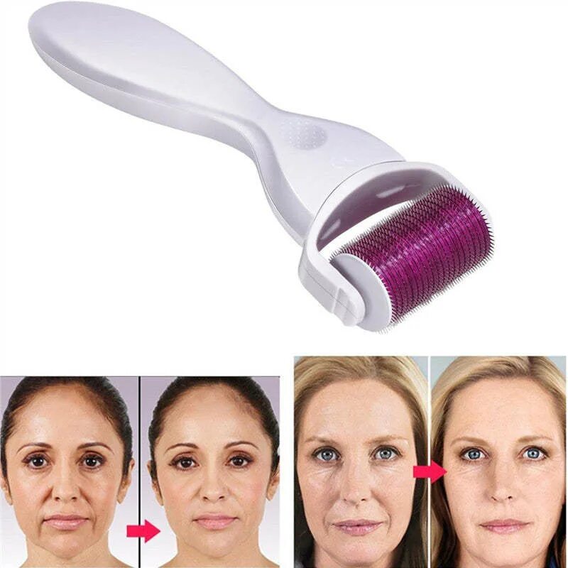 Мезороллер что наносить. Мезороллер skin roller system для лица и тела 0,5 мм. мезороллер 1,5. роллер для лица. косметический ролик для лица.