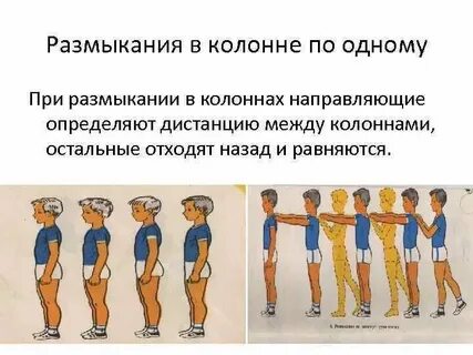 Занимающийся стоящий в колонне первый называется