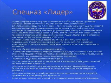 История создания службы мчс