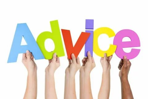 A piece of advice