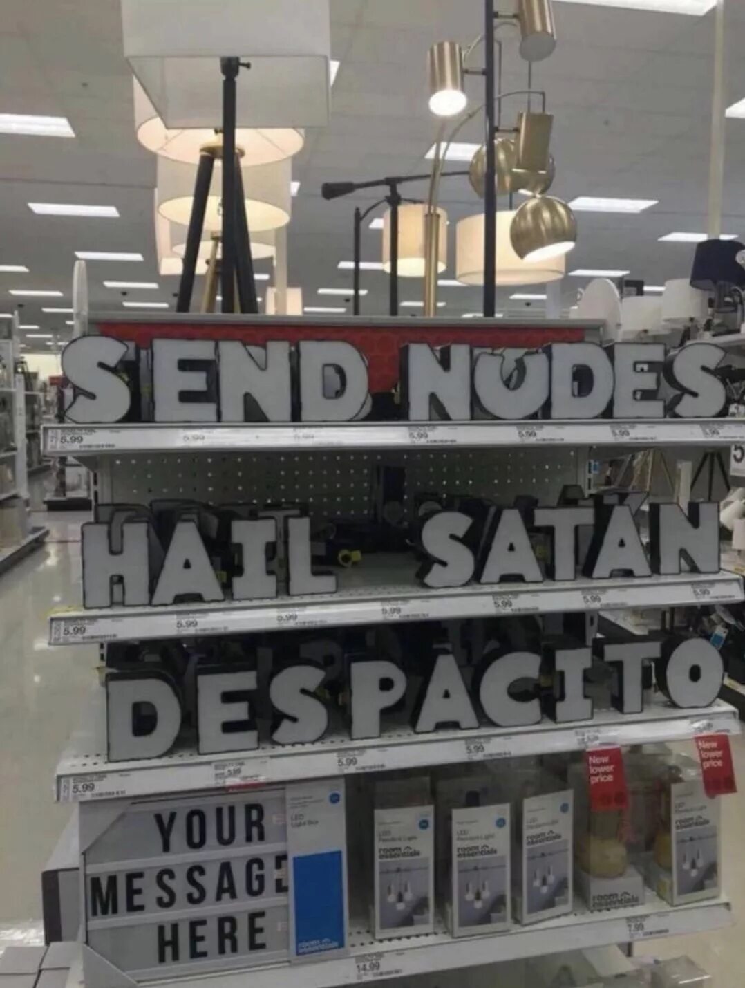 Send nodes. Hail Satan Мем. Your message here