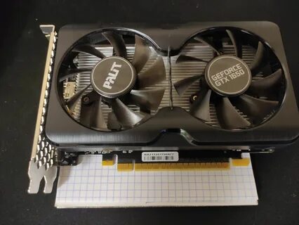 Видеокарта palit gtx 1650