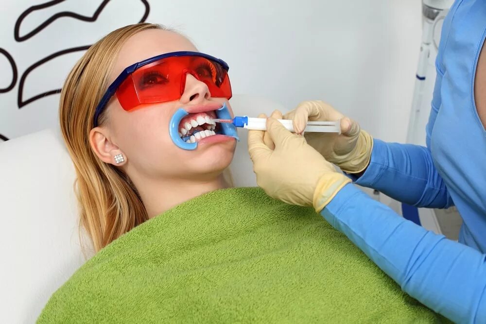 Лечение заболевшего зуба. Обезболивание зубов в стоматологии.