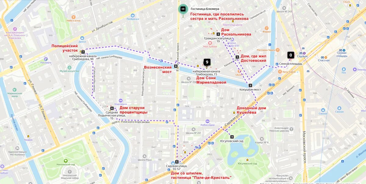 Образ Петербурга в романе "Преступление и наказание"