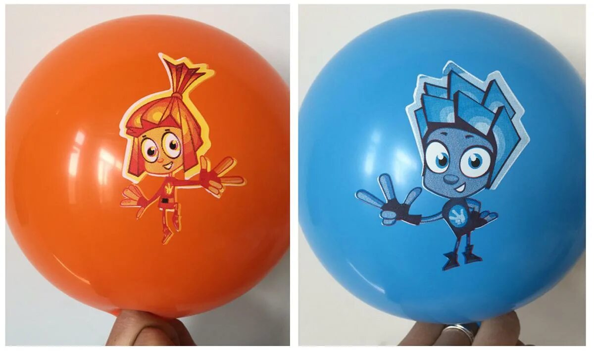 15 игрушек шаров. Шарики с мультяшными героями. Шары "Фиксики". Воздушный шарик с Фиксиками.