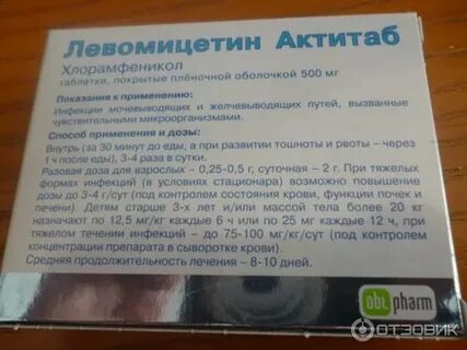 Можно ли ребенку дать левомицетин