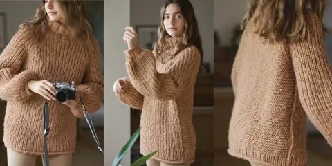 Из какой пряжи лучше вязать свитер
