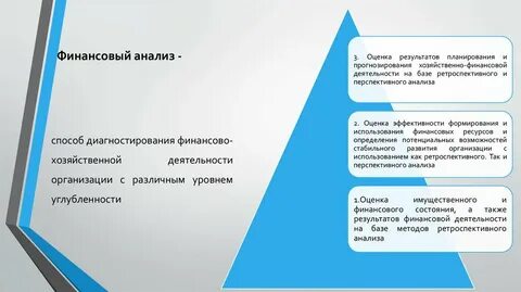 Методы оценки финансово хозяйственной деятельности