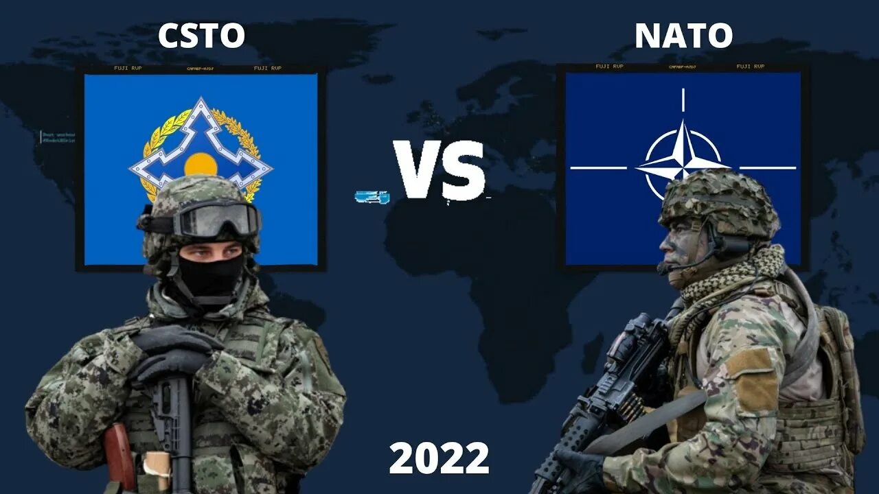 НАТО vs CSTO. НАТО против РФ. НАТО vs Россия. ОДКБ vs NATO. Военные россии против нато