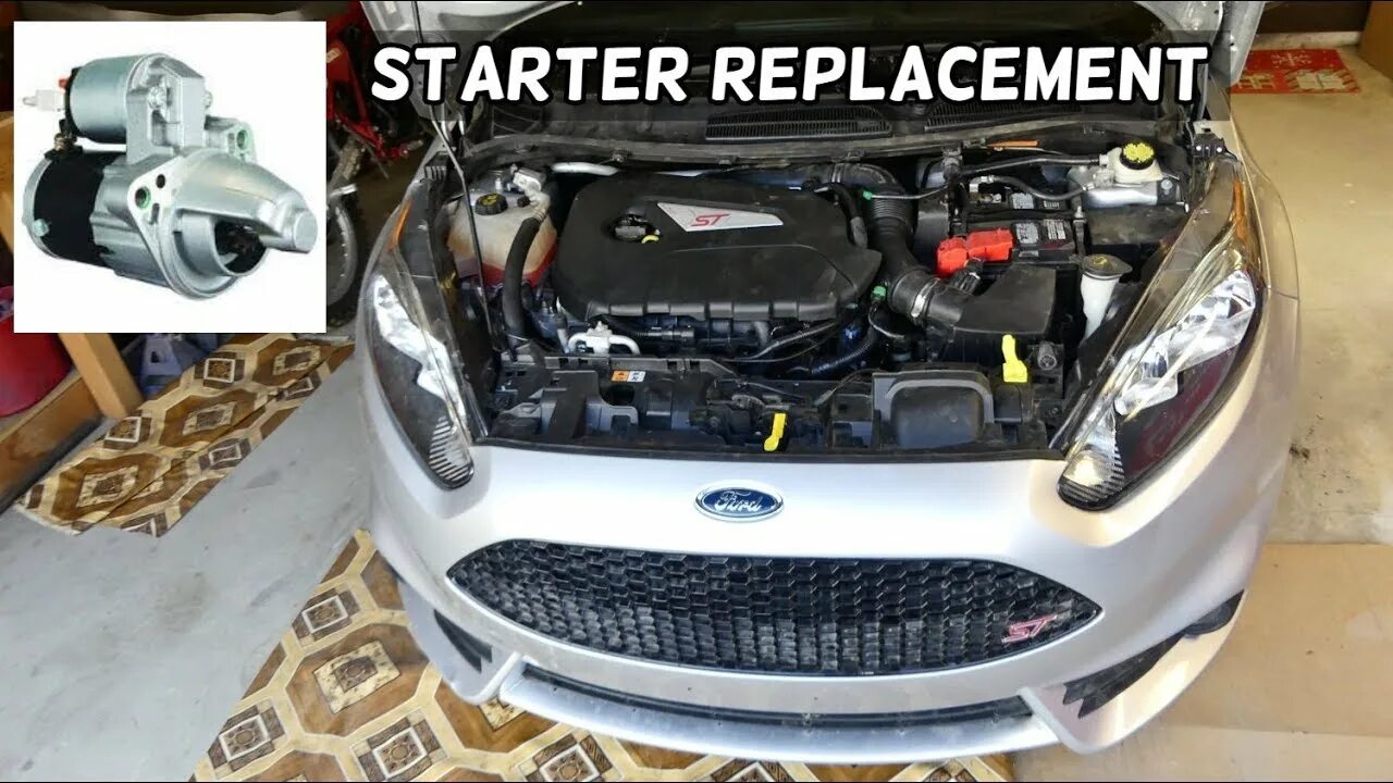 Форт фиеста как снять стартер Замена стартера Форд Фиеста (FordHelp)