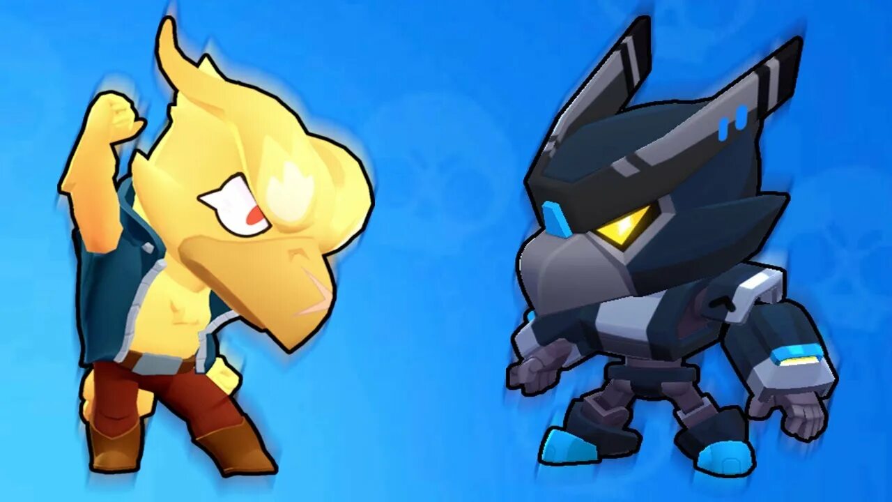 Скины на ворона. Ворон меха Brawl Stars. Золотой меха ворон БРАВЛ старс. Робот ворон Браво старс. Ворон Феникс Brawl Stars.