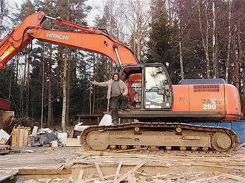 Работа экскаватора на авито карелии