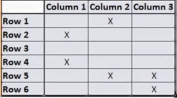 Row column перевод