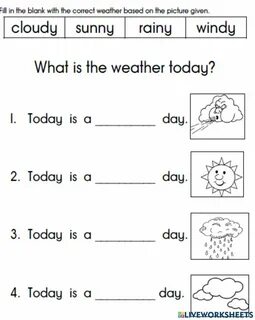 Weather letters